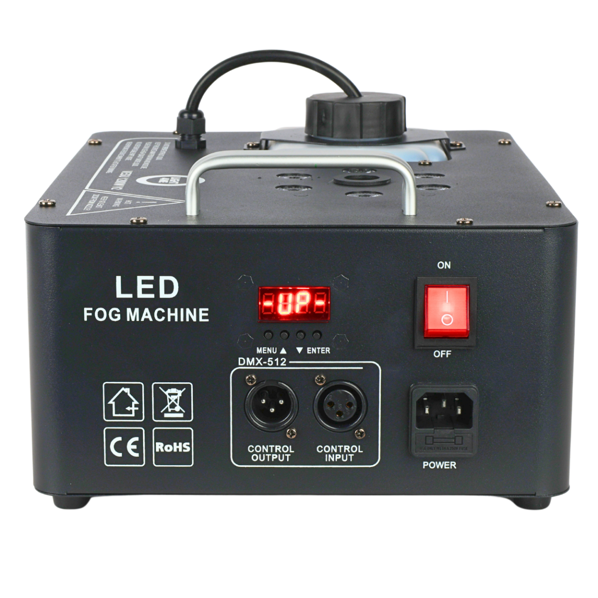 LIGHT4ME VESU 1200W V2 Vertical Fog Machine with RGB LED