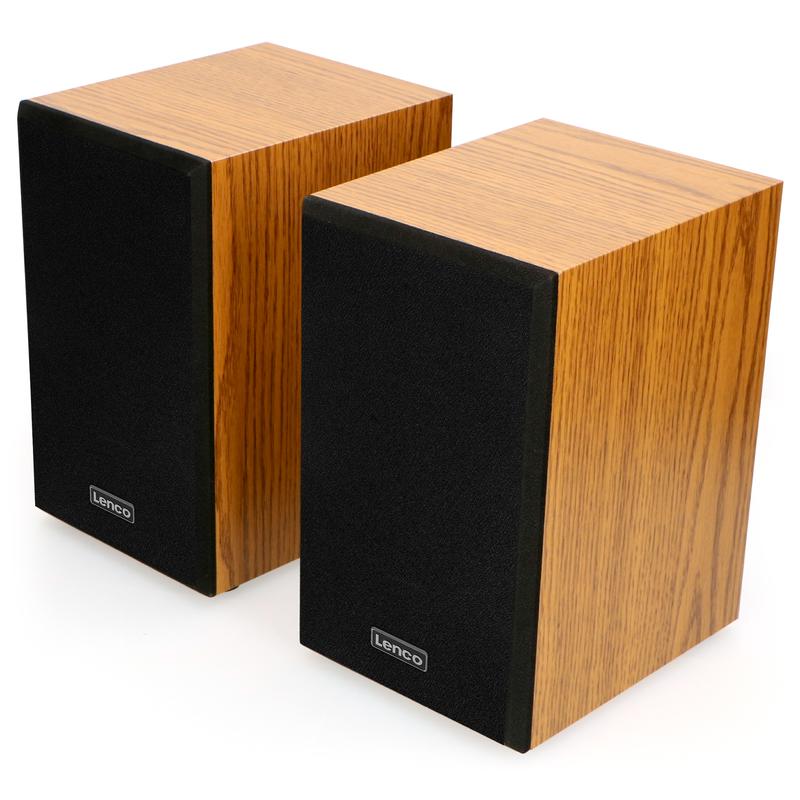 Lenco LS-300 Turntable with Speakers (Wood)
