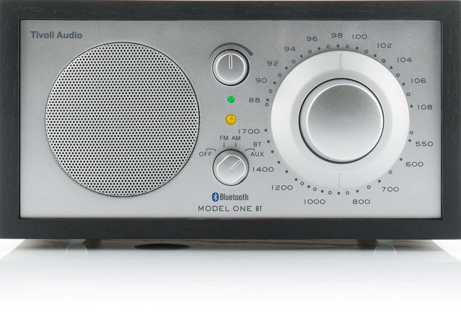 Tivoli Audio Model ONE BT Bluetooth Speaker (Black/Silver)