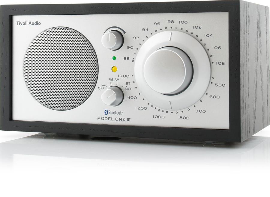 Tivoli Audio Model ONE BT Bluetooth Speaker (Black/Silver)