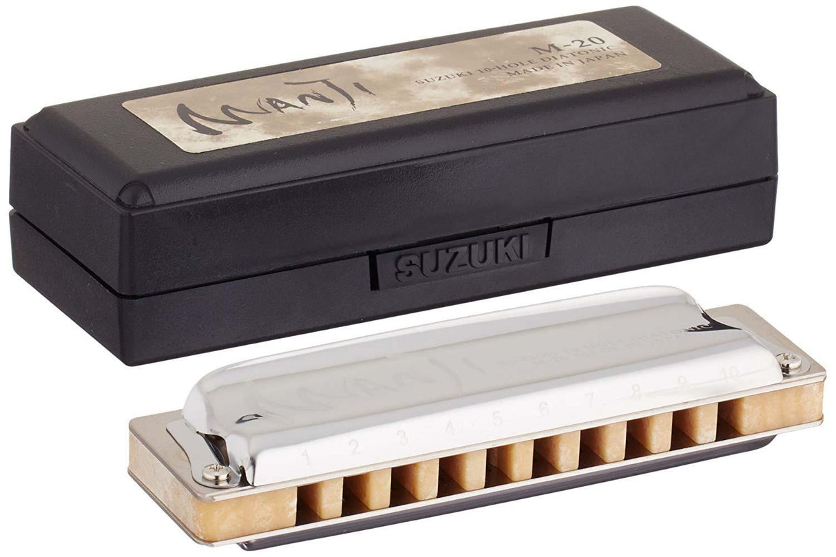 Suzuki Manji Standard M-20 Diatonic Harmonica - C