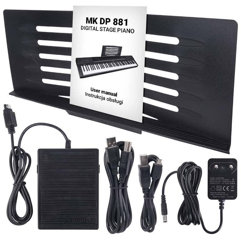 MK WP 881 digital piano learning keys