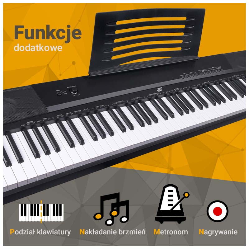 MK WP 881 digital piano learning keys