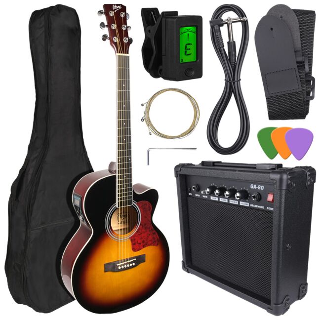 V-TONE EAG SET SB electro-acoustic guitar + amplifier