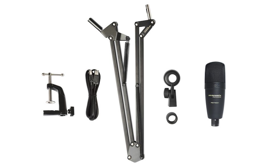 Marantz PodPack 1 USB Microphone (Black)