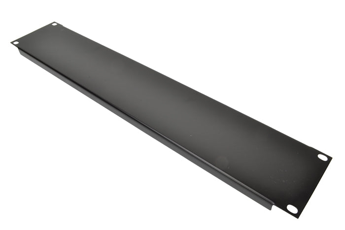 19" Black Rack Panel