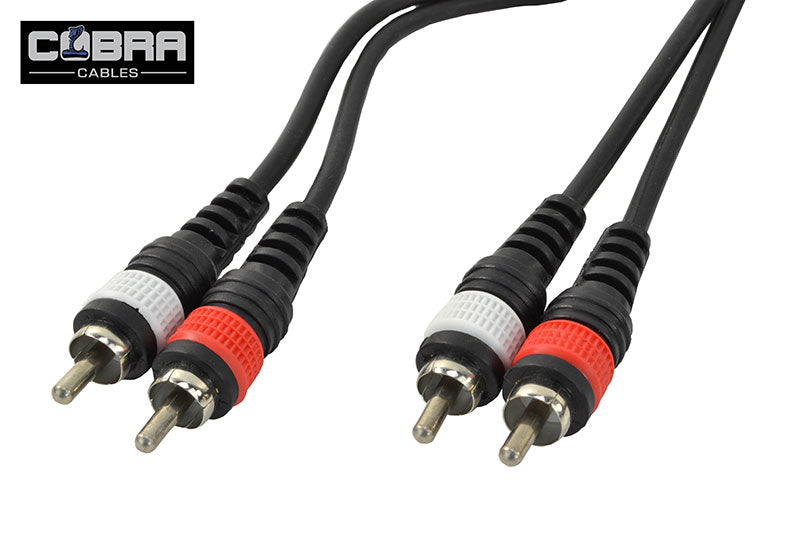Phono Cable 2 x RCA Male to 2 x RCA Male