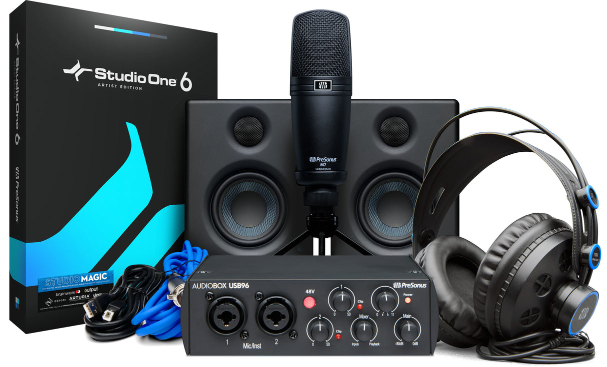 Presonus AudioBox USB Studio Ultimate Bundle 96 25th Anniversary Edt.