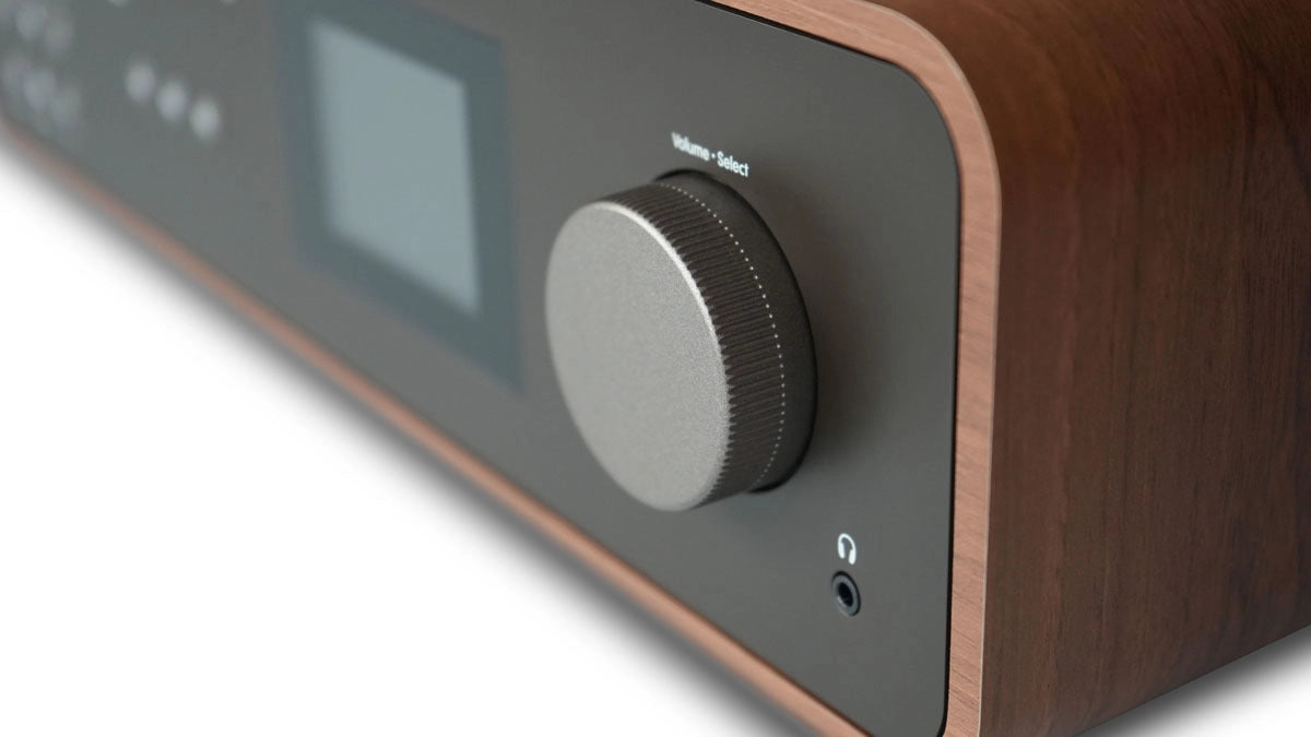 Pure Classic Stereo Hi-Fi System – DAB+, CD, Bluetooth, 100W, Walnut