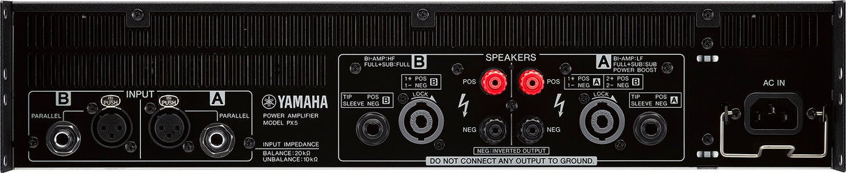 Yamaha PX5 Power Amplifier (2x800W)