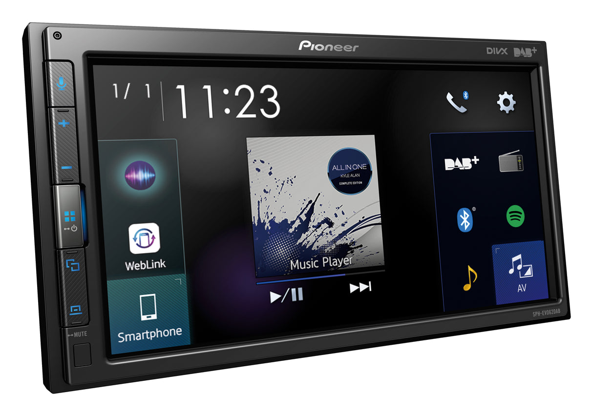 Pioneer SPH-EVO62DAB-208 Apple CarPlay , DAB Radio and Bluetooth