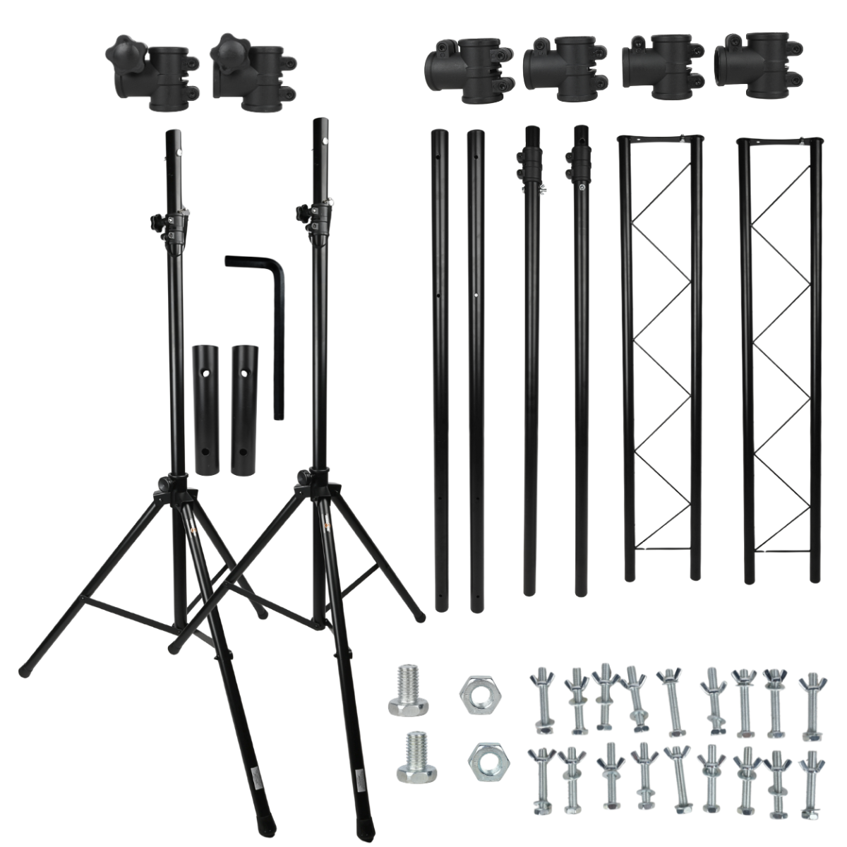 Lighting stand system 240-400cm (120kg)
