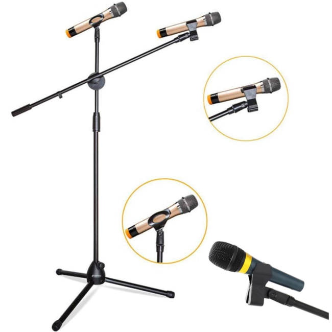 SUPRIMO MS1 mikrofonstativ med foldbar arm