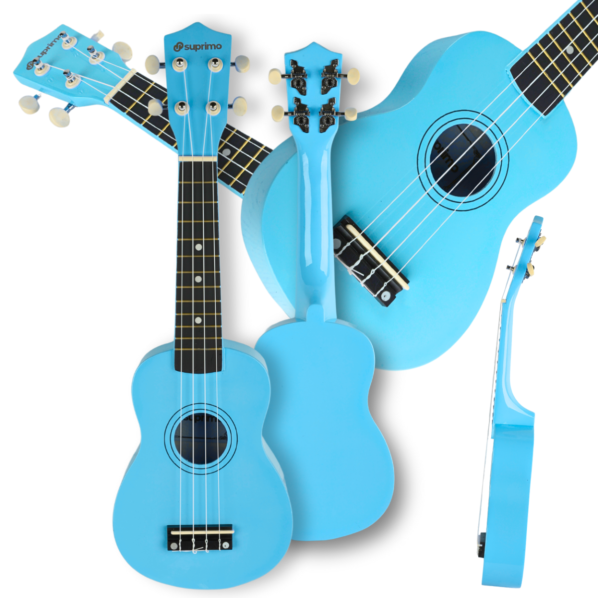 SUPRIMO UK21 LB soprano ukulele 21" blue