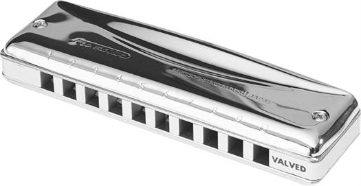 Suzuki Promaster MR-350V Valved harmonica in key: Eb