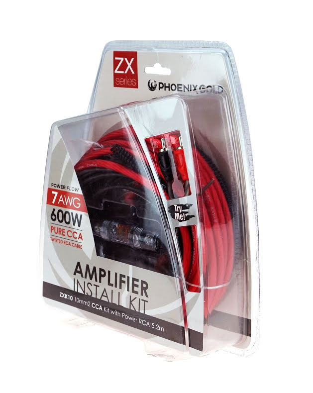 Phoenix Gold Amplifier cable set 10mm2 - 2 channel