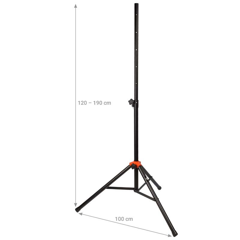 DELUXE Speaker Stand 120-190 cm (60 kg)