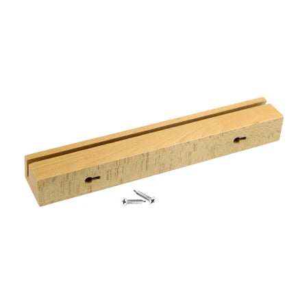 Vinyl On-Wall Display Rack (Wood)