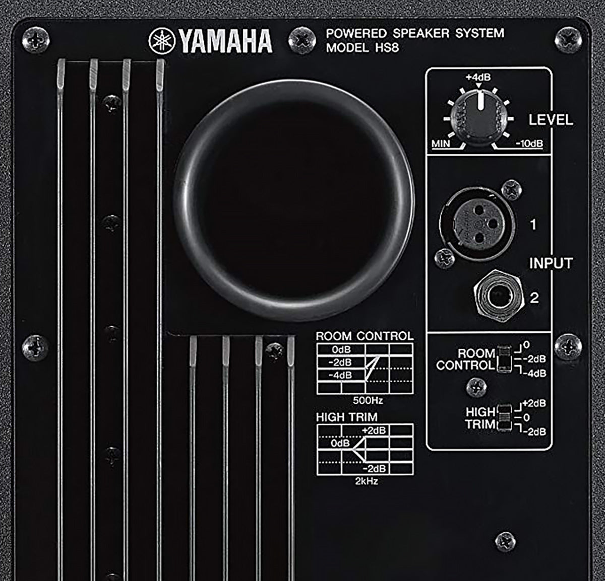 Yamaha HS8 Studio Monitor Starter Kit (Black)