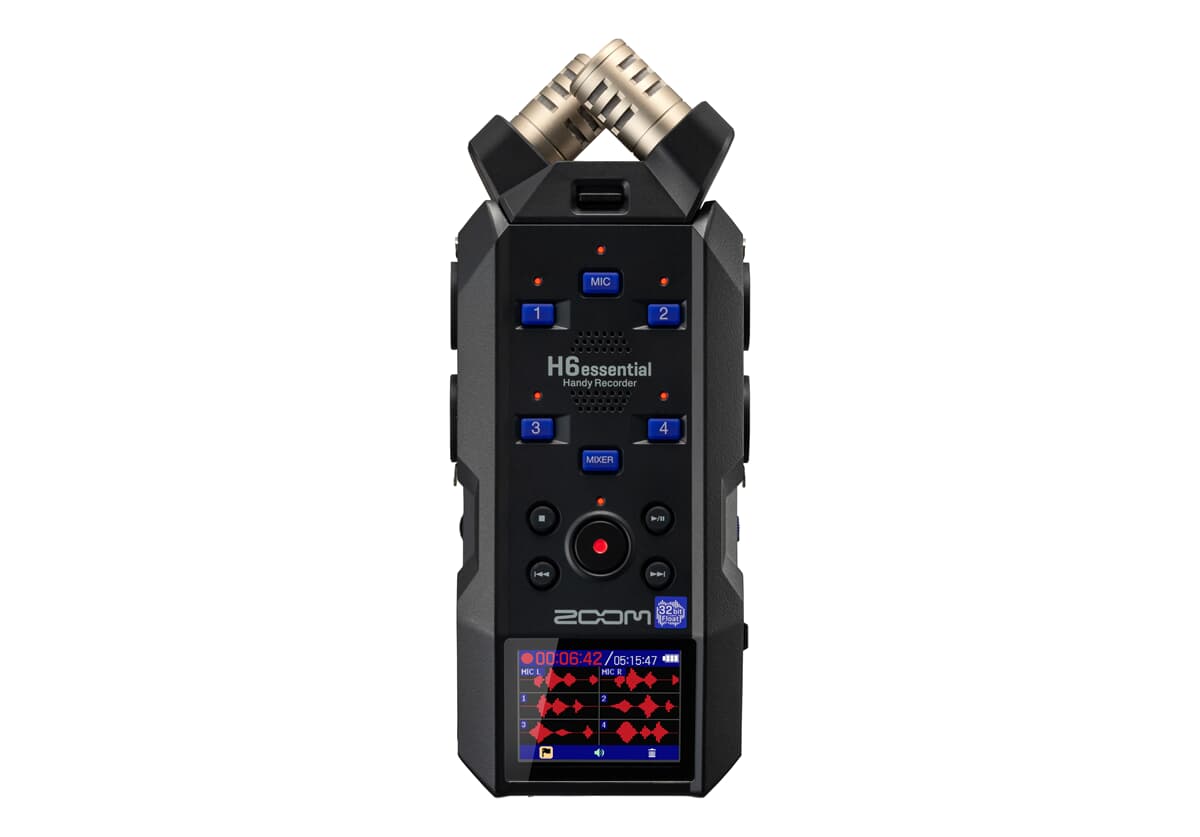 Zoom H6e Essential Podcast Package (4 people)