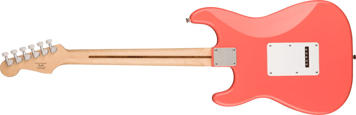 Fender Squier Sonic Stratocaster HSS Electric Guitar Starter Kit (Tahitian Coral)