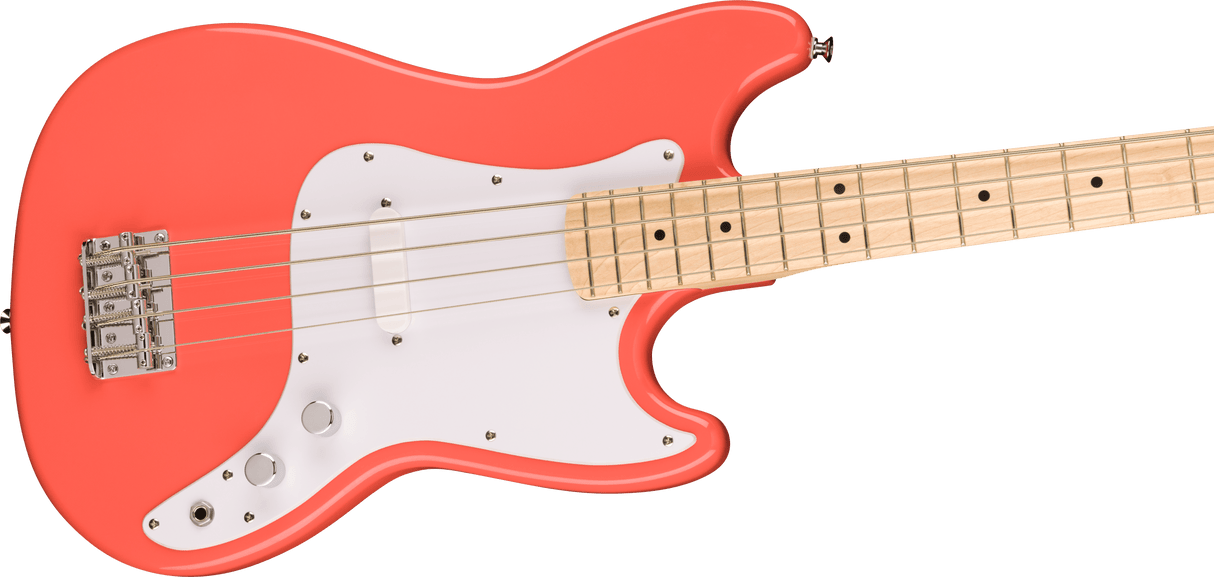 Fender Squier Sonic Bronco Electric Bass (Tahitian Coral)