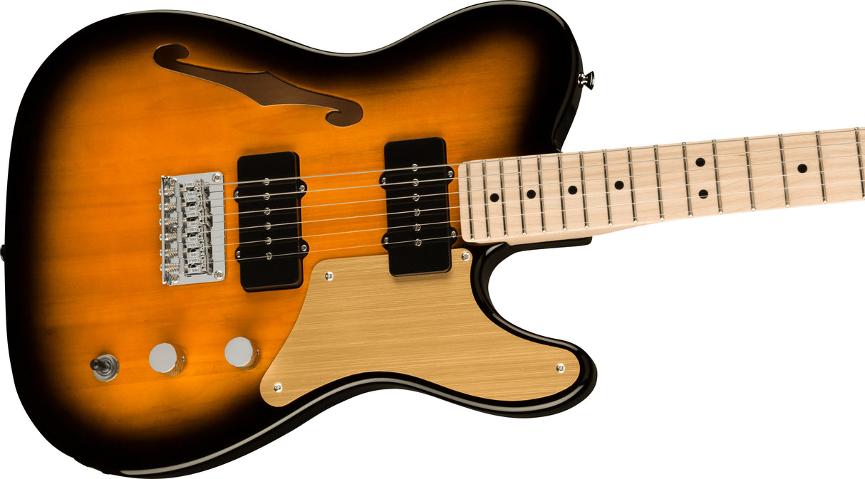 Fender Squier Paranormal Carbronita Telecaster Thinline Electric guitar (Sunburst)