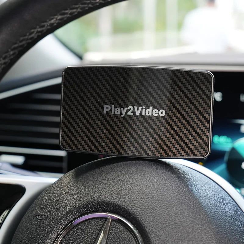 RETURNABLE: All-in-one Adapter Wireless CarPlay, Android Auto and Video