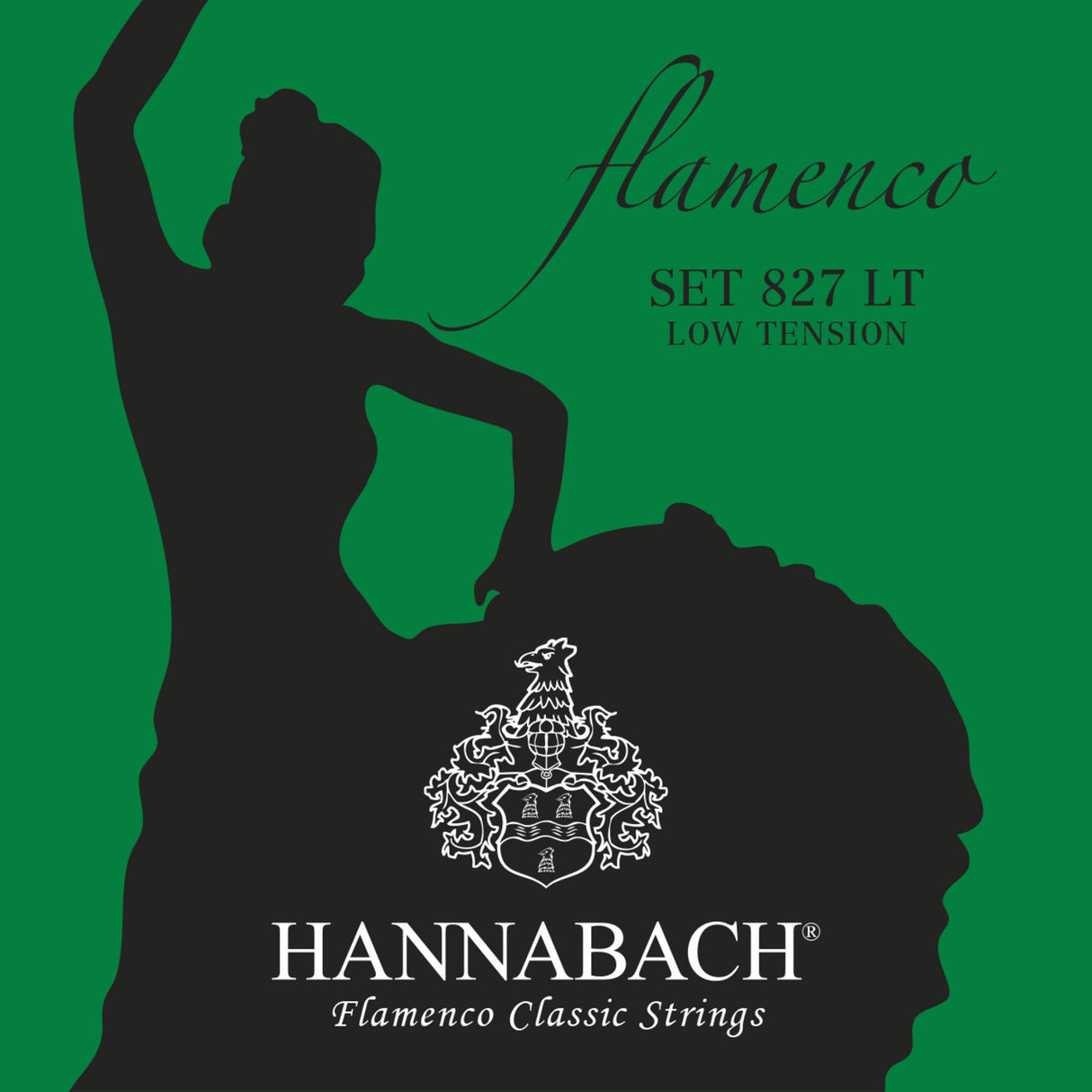Hannabach Strings for classical guitar Series 827 Low Tension Flamenco - Low set (827LT)