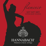 Hannabach Strings for classical guitar Series 827 Super High Tension Flamenco - Super-high set (827SHT)