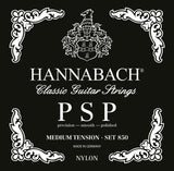 Hannabach strings for classical guitar Series 850 Medium tension PSP - 3-pack bass medium (8507MT)