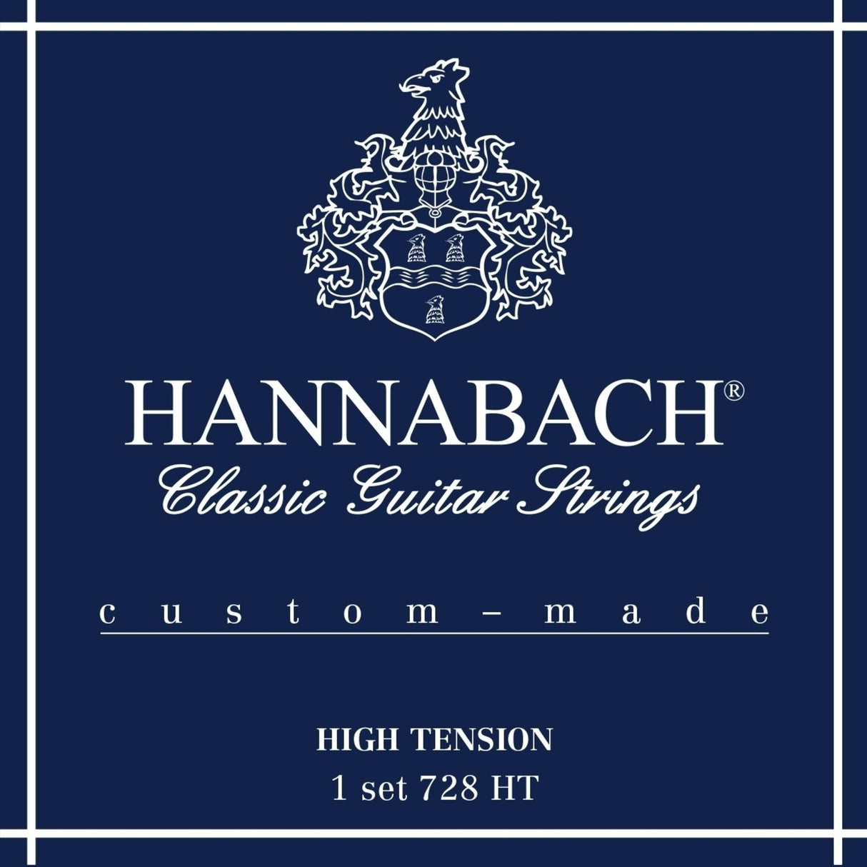 Hannabach Strings for classical guitar Series 728 High Tension Custom Made - High tension set (728HT)