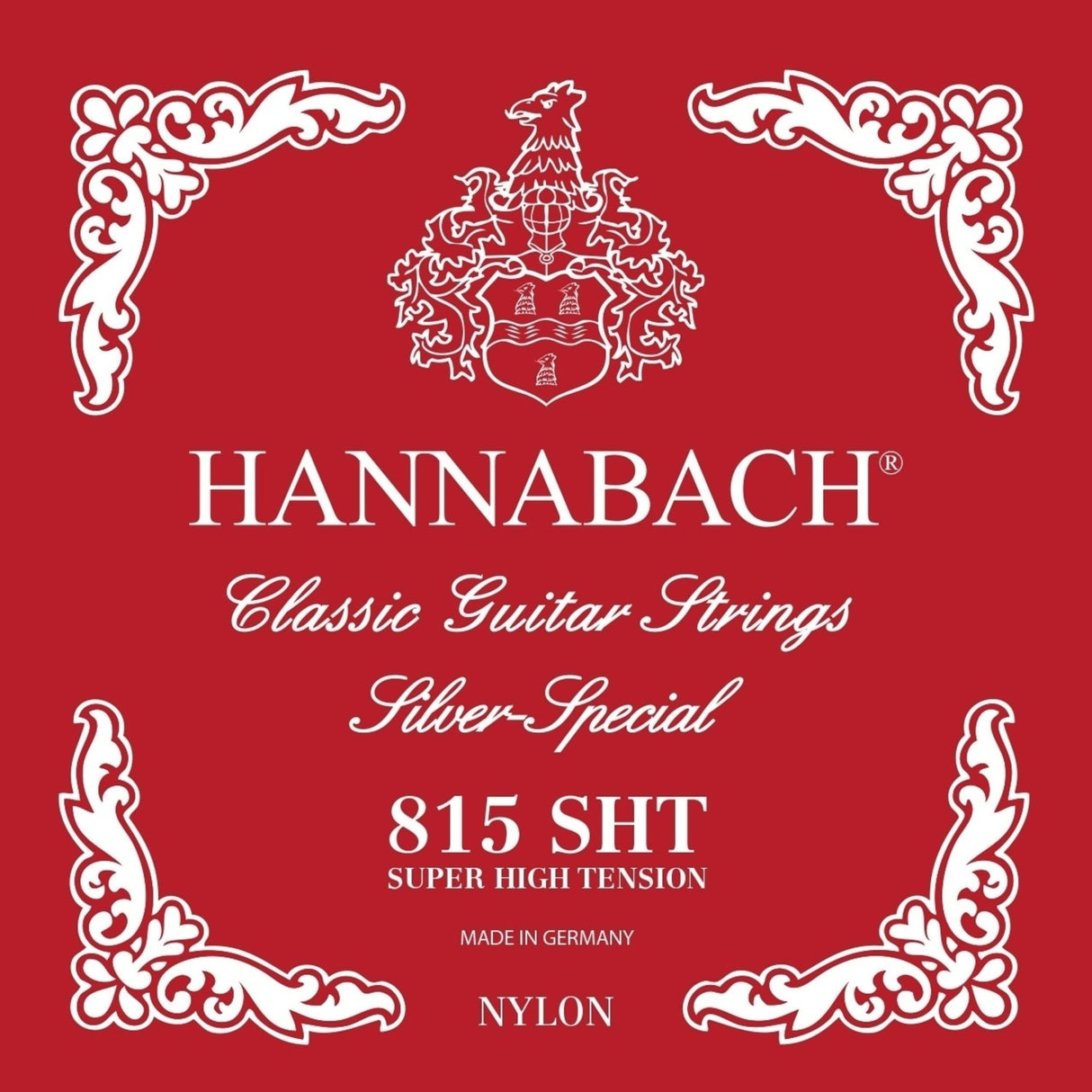 Hannabach Strings for classic guitars Serie 815 Super High Tension Silver special - Set super high (815SHT)