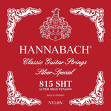 Hannabach Strings for classic guitars Serie 815 Super High Tension Silver special - Set super high (815SHT)