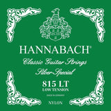 Hannabach Strings for classic guitars Serie 815 Low tension Silver special - Set low (815LT)