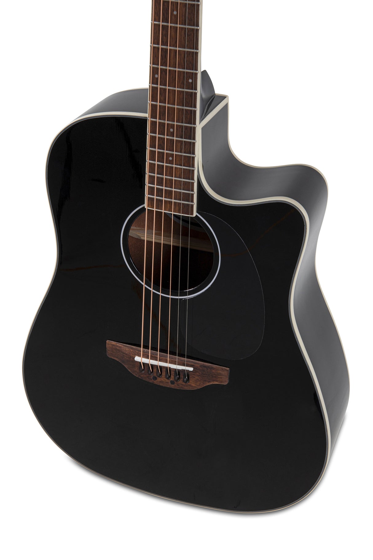 Applause E-Acoustic Guitars Wood Classics AED96-5HG Black Gloss Electro - Black high gloss (AED96-5HG)