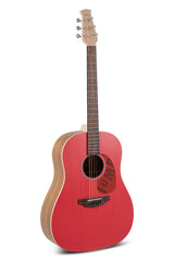 Applause acoustic Guitars Jump Slope Shoulder Dreadnought - Lipstick (AAS-69-R)
