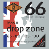 Rotosound E-Bass Strings Swing Bass 66 - Set 4-string DROP ZONE Custom 65-130 (RS66LH)