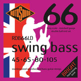 Rotosound E-Bass Strings Swing Bass 66 Double Ball End - Set 4-str. Medium 45-105 Double Ball (RDB66LD)