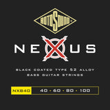 Rotosound E-Bass Strings Nexus Coated - 4-string hybrid set 40-100 (NXB40)