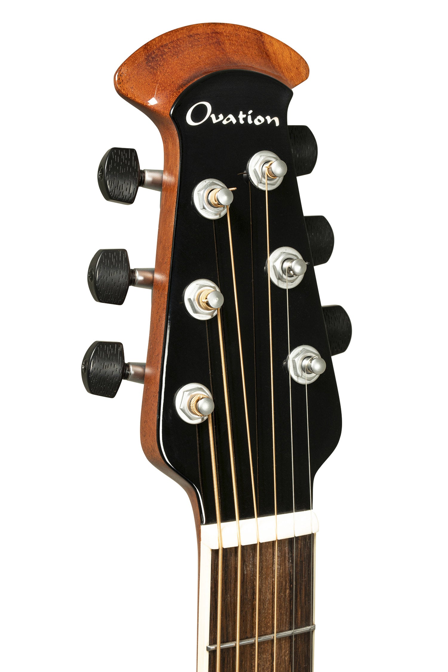 Ovation E-Acoustic Guitars Pro Series Ultra Mid-Depth Non-Cutaway - Silver Shadow (1516SSM-G)