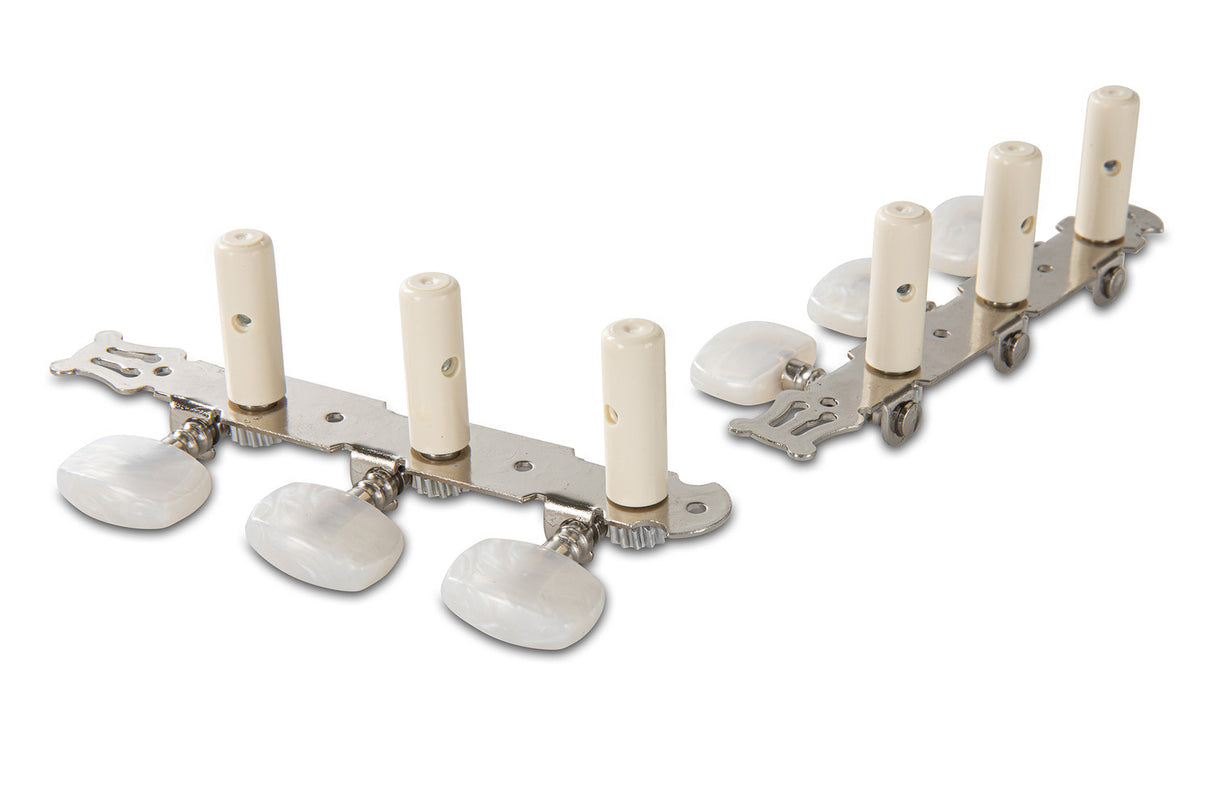 GEWA machine heads Classical guitars - Oval button (with lyra)