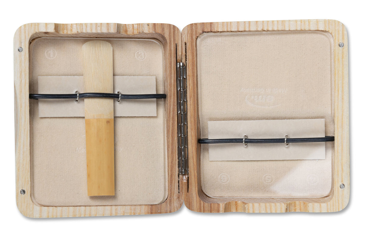 GEWA Reed case Clarinet 6 reeds - Natural lacquered finish