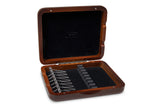 GEWA reed case Oboe 8 tubes - Red-brown lacquered finish