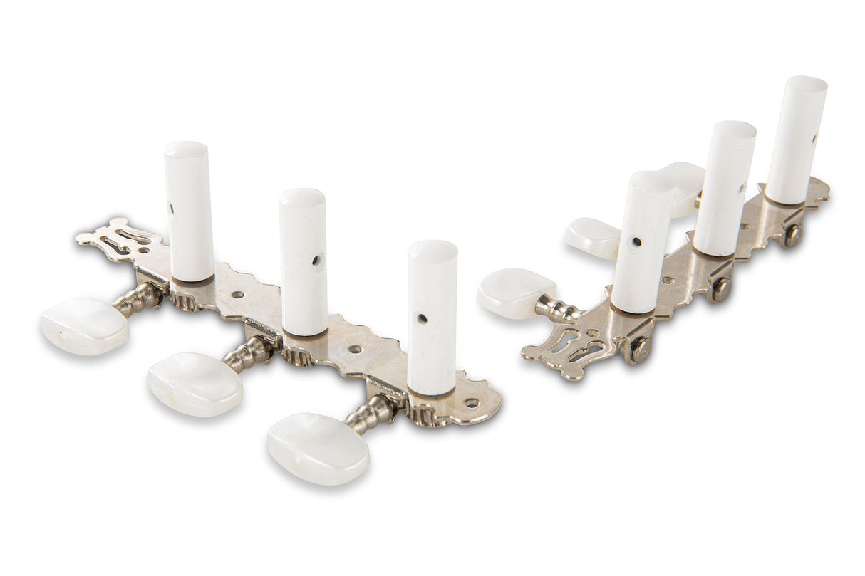 GEWA classical guitar machine head Pro Arte - chrome-plated (with lyra)