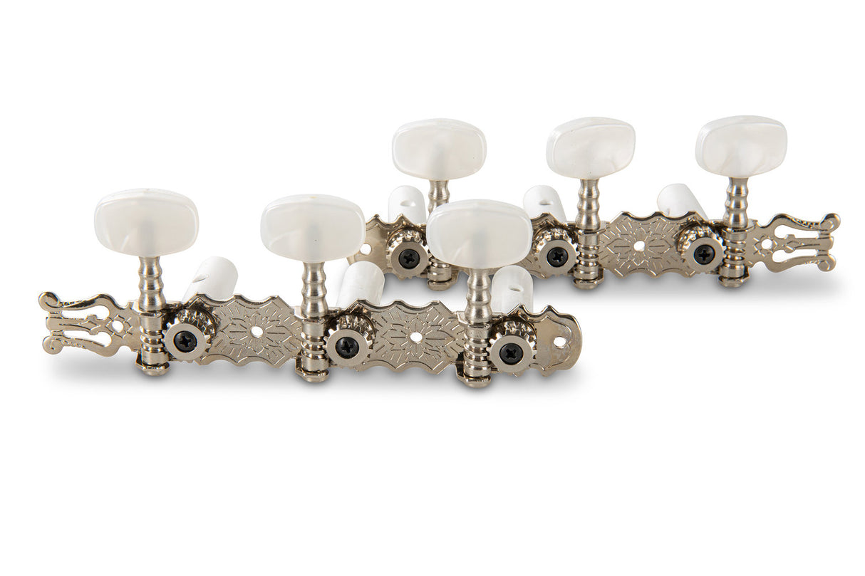 GEWA classical guitar machine head Pro Arte - chrome-plated (with lyra)