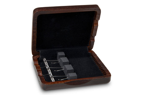 GEWA reed case Bassoon 3 reeds - Reddish-brown lacquered finish