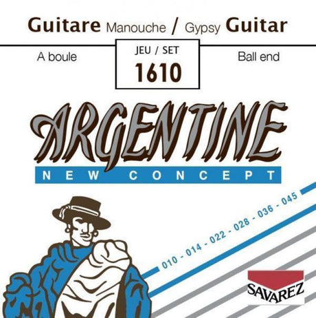 Savarez Strings for Acoustic Guitars Argentine - Set (1610)