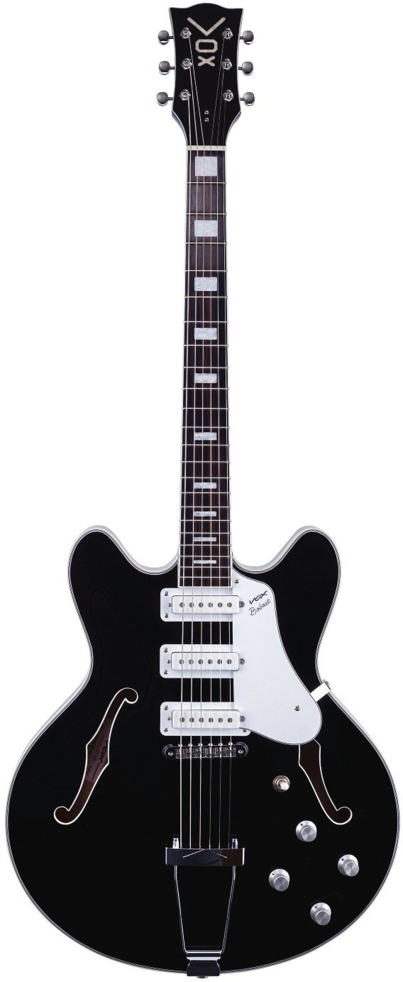 VOX BC-S66-BK Bobcat Guitars, Black.