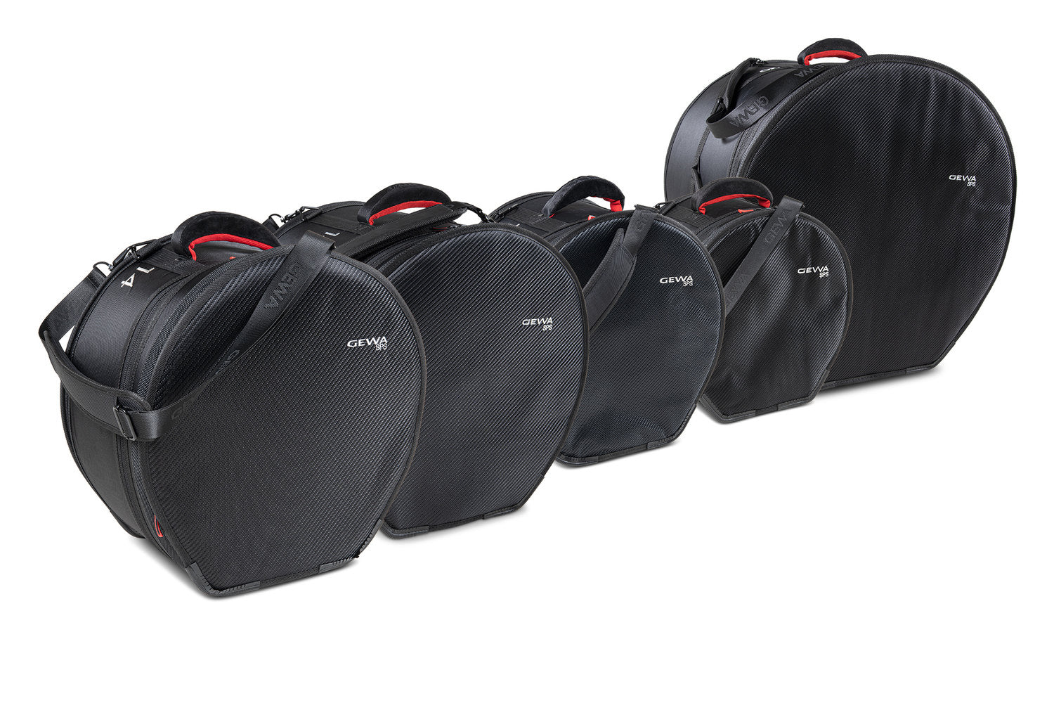 GEWA Gig Bag set for Drum Sets SPS - 20" x 18", 10" x 9", 12" x 10", 14" x 14", 14" x 6,5"